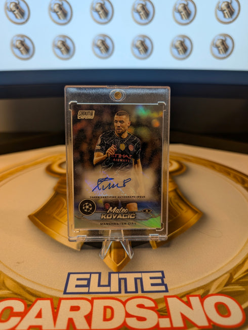 Mateo Kovačić Autograph - Topps Stadium Club Chrome 2023/24
