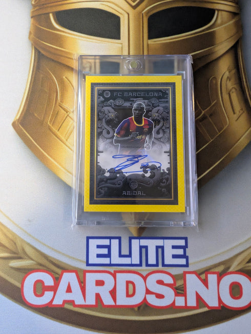 Eric Abidal Auto - Topps Year of the Dragon China 23/24 (10/75)