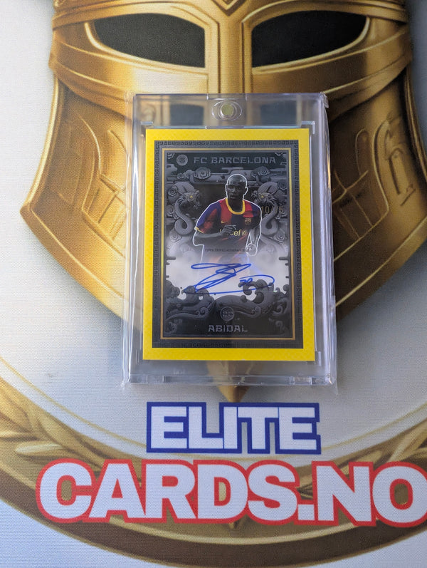 Eric Abidal Auto - Topps Year of the Dragon China 23/24 (10/75)