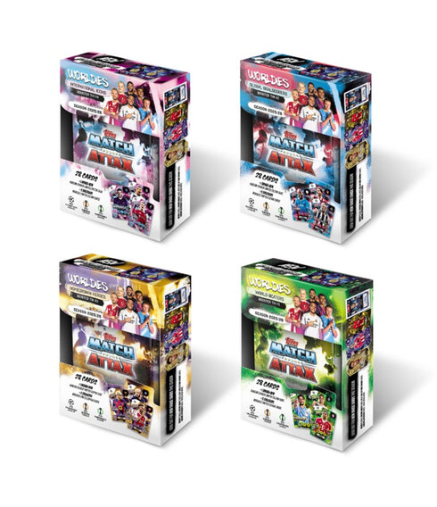 Topps MATCH ATTAX CHAMPIONS LEAGUE BOOSTER TIN - ASSORTED